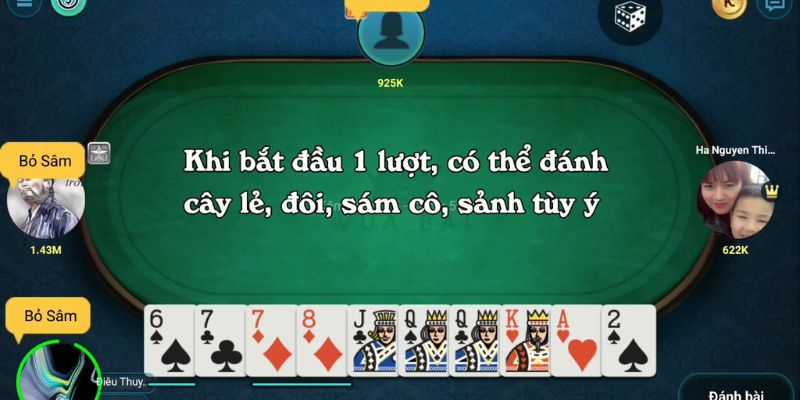 Mẹo chơi Sâm Lốc kết hợp đọc thế bài