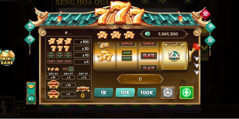 Mẹo đánh Xèng 777 HitClub hiệu quả