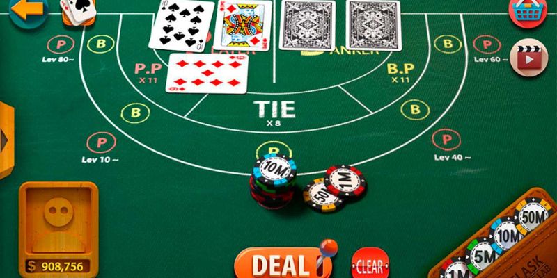 Hướng dẫn luật Baccarat dễ hiểu