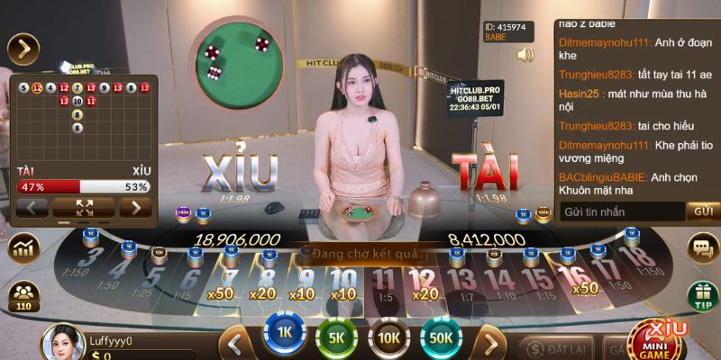 Game tài xỉu HitClub được người chơi ưa chuộng
